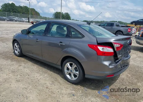 2013 Ford Focus Se from USA, damaged, VIN 1FADP3F27DL267203